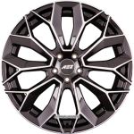 AEZ - LEIPZIG DARK BLACK/POLISHED 9X20 LK:5/112 ET:43 ML:70,1