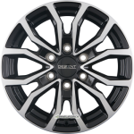 DEZENT - KC DARK BLACK/POLISHED 6,5X16 LK:6/130 ET:54 ML:84,1