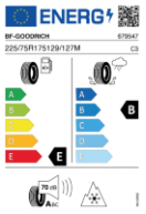 BF-GOODR R-CO-D 225/75R17.5 129/127M
