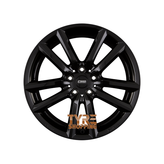 CMS-WHEELS - C27 SCHWARZ GLANZ 8X18 LK:5/112 ET:26 ML:66,5
