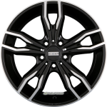 FONDMETAL ALKE Glossy Black Machined