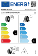 COMFORS. CF1100 LT225/75 R16 115/112R