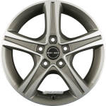 BORBET - CWD MISTRAL ANTHRACITE GLOSSY POLISHED 6,5X16 LK:5/114,3 ET:45 ML:66,1