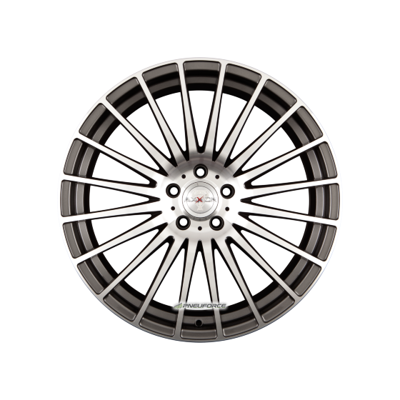 AXXION - AX5 DAYTONA GRAU HOCHGLANZPOLIERT 9X20 LK:5/112 ET:20 ML:66,6