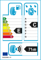 BARUM - POLARIS 3 3PMSF M+S (TL) DOT19