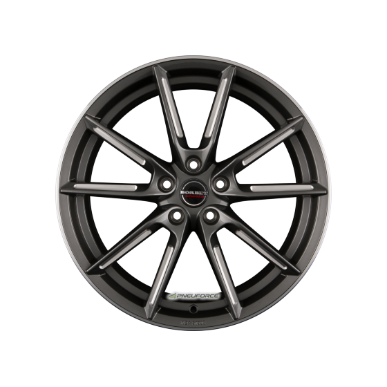 BORBET LX Graphite Spoke Rim Polished