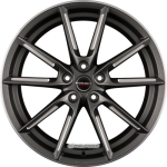 BORBET LX Graphite Spoke Rim Polished