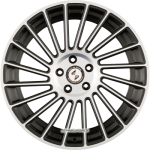 ETABETA - VENTI-R BLACK MATT FULL POL. 8,5X20 LK:5/108 ET:25 ML:78,1