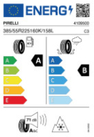 PIRELLI H02PFS 385/55 R22.5 160K/158L