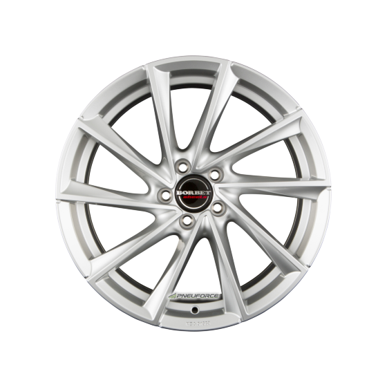 BORBET VTX Brilliant Silver