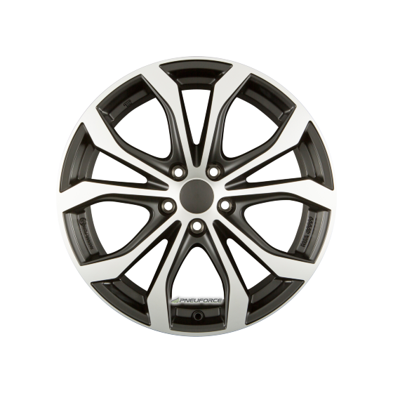 ALUTEC - W10 RACING-SCHWARZ FRONTPOLIERT 8X18 LK:5/112 ET:39 ML:66,6