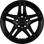 BORBET - XR BLACK GLOSSY 7,5X17 LK:5/112 ET:36 ML:66,5