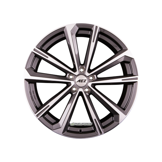 AEZ ARUBA DARK - Gunmetal Glänzend Frontpoliert