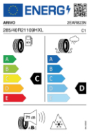 ARIVO ARW5 285/40 R21 109H XL