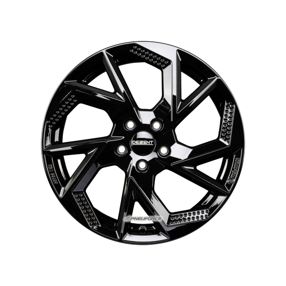 DEZENT AP BLACK - Schwarz Glänzend