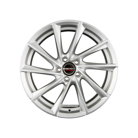 BORBET VTX Brilliant Silver