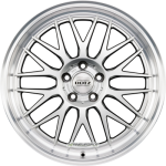 DOTZ - BILBAO BLAZE SILVER/POLISHED LIP 8X20 LK:5/112 ET:40 ML:70,1