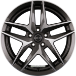 BORBET - Z MISTRAL ANTHRACITE GLOSSY POLISHED 7,5X18 LK:5/112 ET:44 ML:66,6