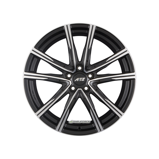 AEZ - MONTREAL DARK BLACK/POLISHED 7,5X19 LK:5/112 ET:48 ML:70,1