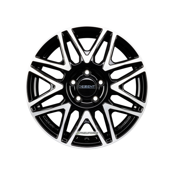 DEZENT - KH DARK BLACK/POLISHED 6X16 LK:5/130 ET:68 ML:78,1