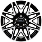 DEZENT - KH DARK BLACK/POLISHED 6X16 LK:5/130 ET:68 ML:78,1