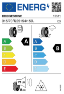 BRIDGESTONE - ECOPIA H-DRIVE 002 3PMSF M+S (TL)