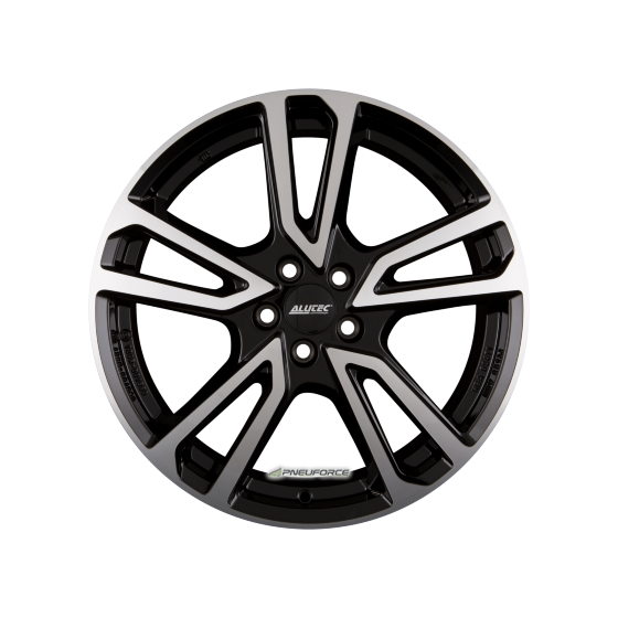 ALUTEC - TORMENTA DIAMANT-SCHWARZ FRONTPOLIERT 7X18 LK:5/114,3 ET:40 ML:66,1