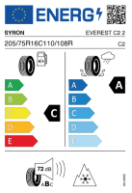 SYRON EVE-C2 205/75 R16 110/108R