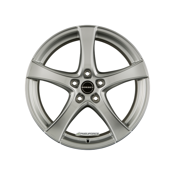 BORBET - F2 BRILLIANT SILVER 6,5X17 LK:5/112 ET:46 ML:57,1