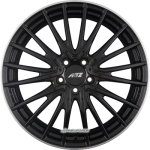 AEZ - BERLIN BLACK BLACK/POLISHED LIP 7,5X19 LK:5/112 ET:40 ML:66,6