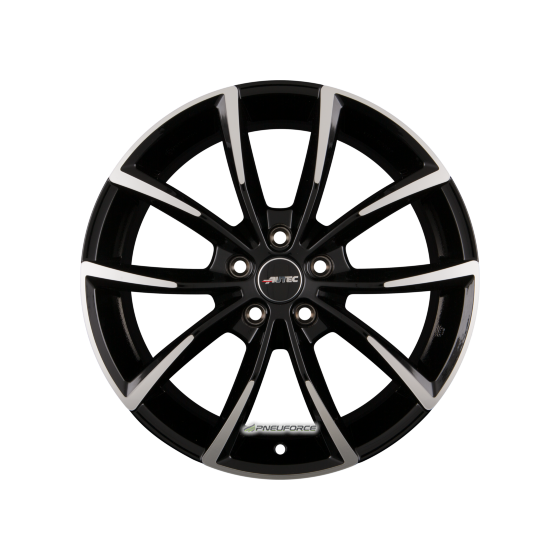 AUTEC - ASTANA SCHWARZ POLIERT 8X18 LK:5/108 ET:42 ML:63,3