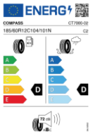 COMPASS CT7000 185/60 R12 104/101N