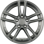 RIAL - X10 POLAR-SILVER 7X18 LK:5/112 ET:43 ML:57,1