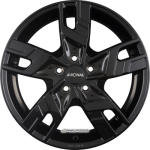 RONAL - R64 JETBLACK 6,5X16 LK:5/120 ET:60 ML:65,06
