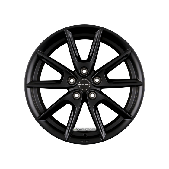 BORBET - LX19 BLACK MATT 8X19 LK:5/108 ET:50 ML:72,5