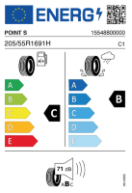POINT S SUMM-S 205/55 R16 91 H