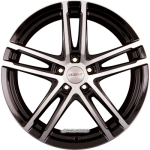 DEZENT - TZ DARK BLACK/POLISHED 8X19 LK:5/114,3 ET:40 ML:71,6