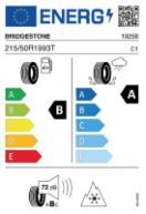 BRIDGESTONE - WEATHER CONTROL A005 C+ SLT M+S 3PMSF (TL)