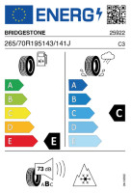 BRIDGESTONE - V-STEEL MIX M852 M+S 3PMSF (TL)