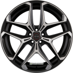 MOMO RF-04 Matt Black Polished