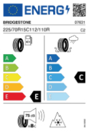 BRIDGESTONE - BLIZZAK W810 3PMSF M+S (TL)