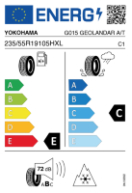 YOKOHAMA - GEOLANDAR A/T (G015) RBP RBL 3PMSF XL M+S (TL)