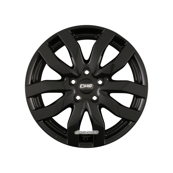 CMS-WHEELS - C22 SCHWARZ GLANZ 6,5X16 LK:5/114,3 ET:50 ML:67.2R
