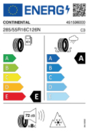 CONTINENTAL - VANCONTACT A/S 3PMSF M+S (TL)