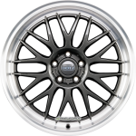 DOTZ - BILBAO DARK GUNMETAL/POLISHED LIP 8X20 LK:5/112 ET:40 ML:70,1