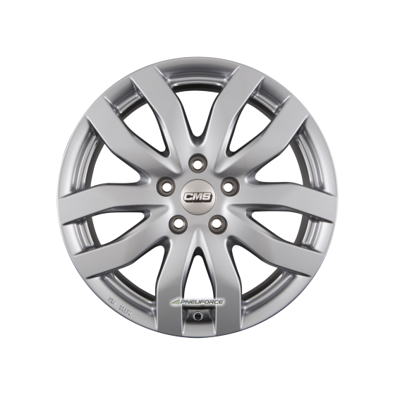 CMS-WHEELS - C22 RACING SILBER 7,5X17 LK:5/108 ET:52,5 ML:63,4
