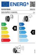 GOODYEAR E-TOUR 305/30 R21 104H XL
