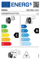 KENDA KR609 235/60 R18 107V XL