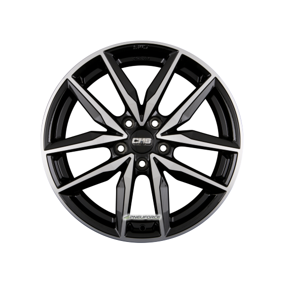 CMS-WHEELS - C28 DIAMANT SCHWARZ GLANZ 7,5X19 LK:5/112 ET:50 ML:57,1