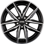 CMS-WHEELS - C28 DIAMANT SCHWARZ GLANZ 7,5X19 LK:5/112 ET:50 ML:57,1